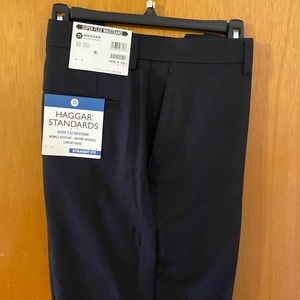 NWT Haggar black dress pants 36x34